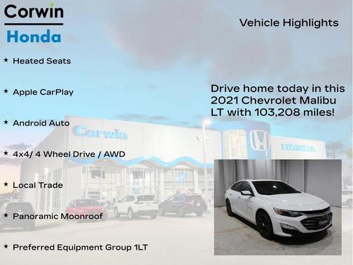 2021 Chevrolet Malibu FWD LT