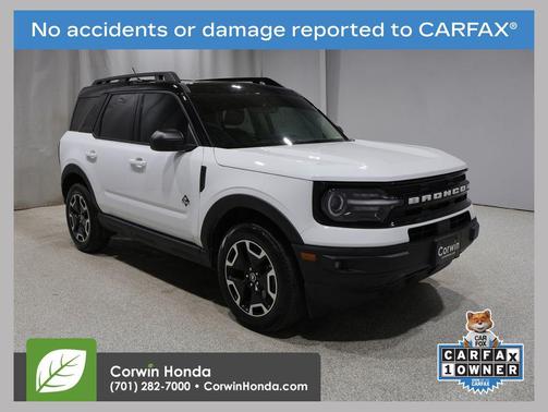 Oxford White 2024 Ford Bronco Sport Outer Banks