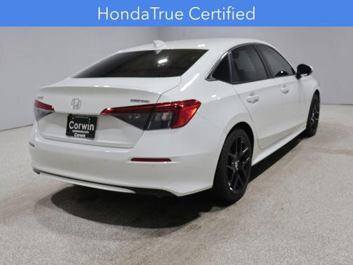 Platinum White Pearl 2024 Honda Civic Touring
