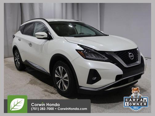 Pearl White Tricoat 2023 Nissan Murano SV Intelligent AWD
