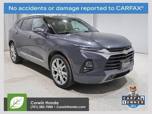 Iron Gray Metallic 2022 Chevrolet Blazer Premier