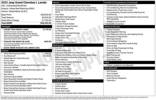 2023 Jeep Grand Cherokee L Laredo