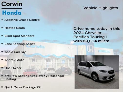 2024 Chrysler Pacifica Touring L