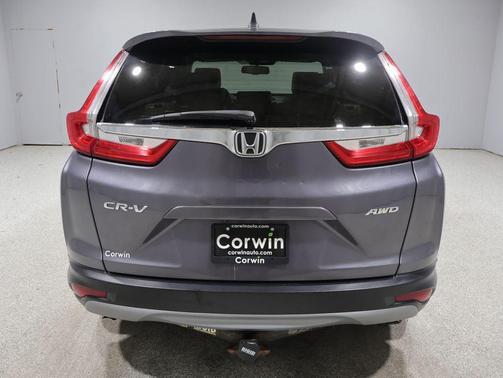 Gray 2017 Honda CR-V EX-L