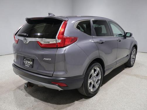 Gray 2017 Honda CR-V EX-L