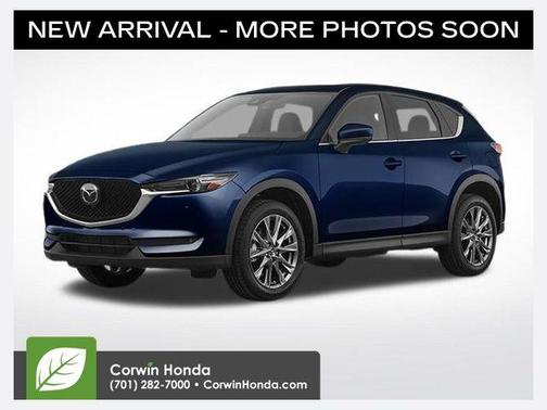 Deep Crystal Blue Mica 2020 Mazda CX-5 Signature