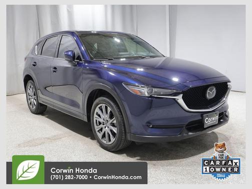Deep Crystal Blue Mica 2020 Mazda CX-5 Signature