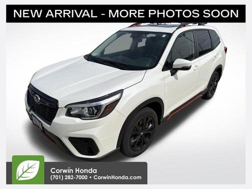Crystal White Pearl 2019 Subaru Forester Sport