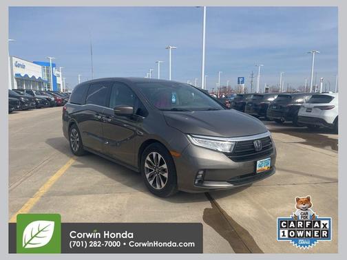 Modern Steel Metallic 2022 Honda Odyssey EX-L