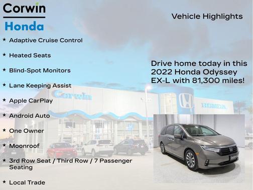 2022 Honda Odyssey EX-L