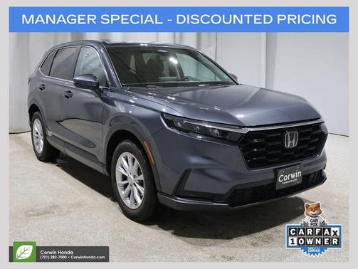 Platinum White Pearl 2025 Honda CR-V EX AWD