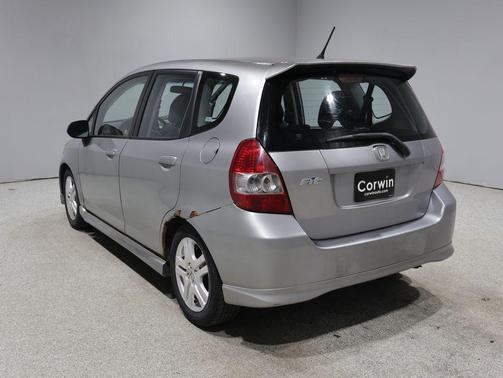 Storm Silver 2007 Honda Fit Sport