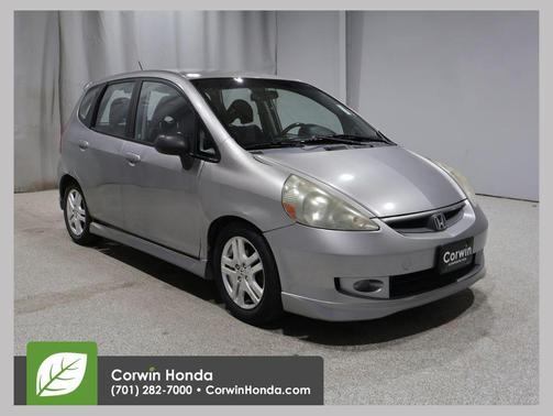 Storm Silver 2007 Honda Fit Sport