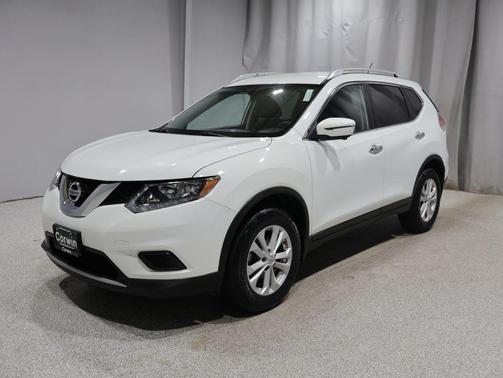 Glacier White 2016 Nissan Rogue SV