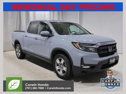 Sonic Gray Pearl 2024 Honda Ridgeline RTL