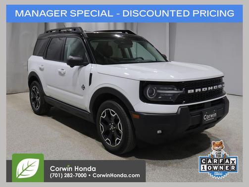 OXFORD WHITE 2025 Ford Bronco Sport Outer Banks