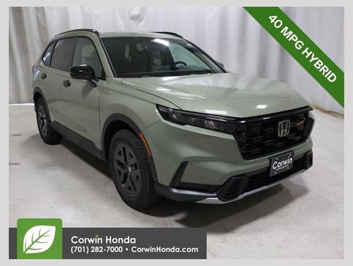 Ash Green 2026 Honda CR-V Hybrid TrailSport AWD