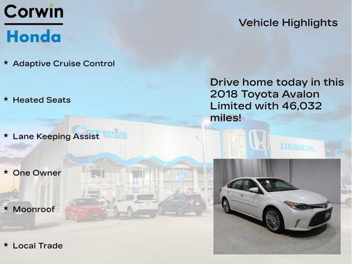 2018 Toyota Avalon Limited