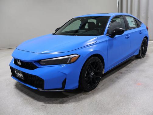 Boost Blue Pearl 2026 Honda Civic Hybrid Sport