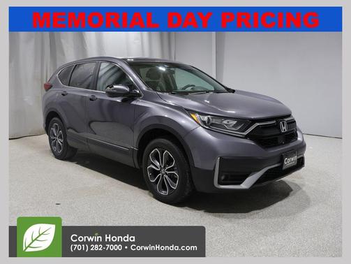 Gray 2020 Honda CR-V AWD EX