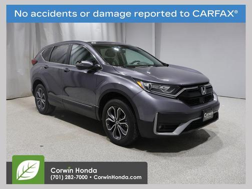 Gray 2020 Honda CR-V AWD EX