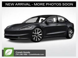 Pearl White Multi-Coat 2024 Tesla Model 3 Long Range