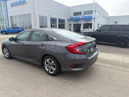 Modern Steel Metallic 2016 Honda Civic LX