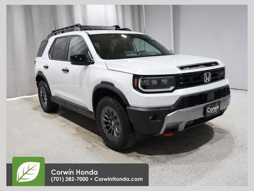 Platinum White Pearl 2026 Honda Pilot TrailSport