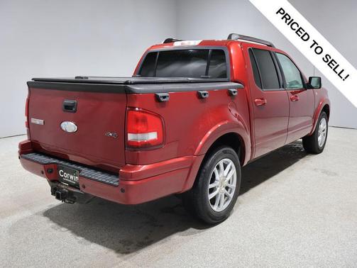 Red Fire Clearcoat Metallic 2008 Ford Explorer Sport Trac Limited
