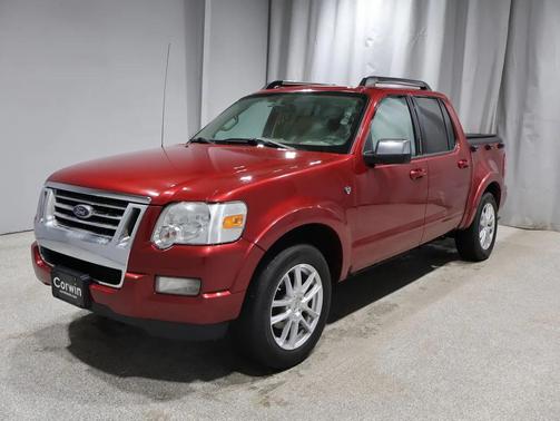 Red Fire Clearcoat Metallic 2008 Ford Explorer Sport Trac Limited
