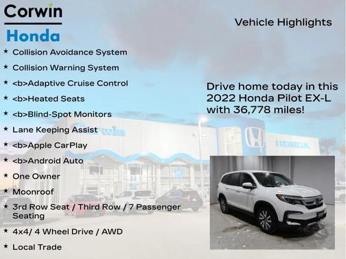 2022 Honda Pilot EX-L