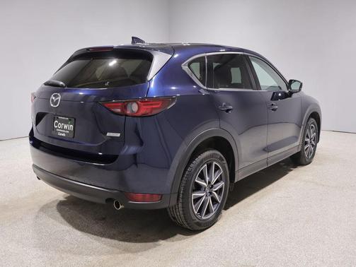 Deep Crystal Blue Mica 2018 Mazda CX-5 Grand Touring