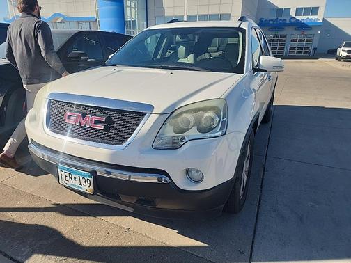 Summit White 2011 GMC Acadia SLT-1