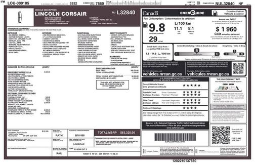 2022 Lincoln Corsair Reserve