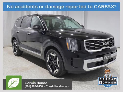 Ebony Black 2025 Kia Telluride S