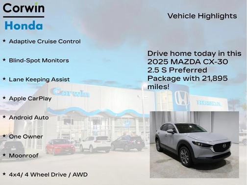 2025 Mazda CX-30 2.5 S Preferred Package