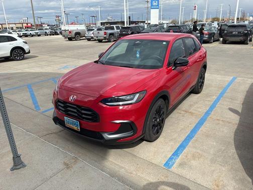 Milano Red 2024 Honda HR-V Sport