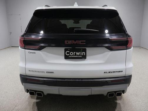 Summit White 2024 GMC Acadia AWD Elevation