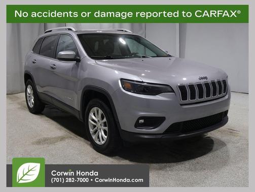 Billet Silver Metallic Clearcoat 2019 Jeep Cherokee Latitude