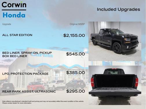 Black 2019 Chevrolet Silverado 1500 2LT