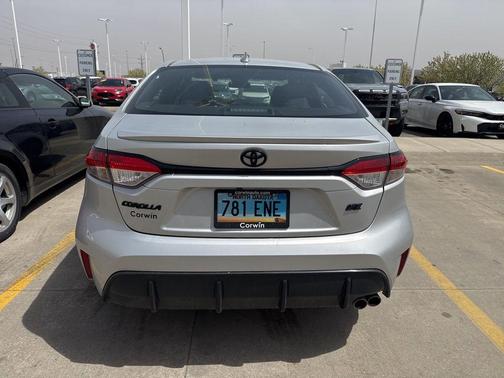 Classic Silver Metallic 2025 Toyota Corolla SE