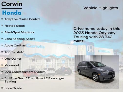 2023 Honda Odyssey Touring