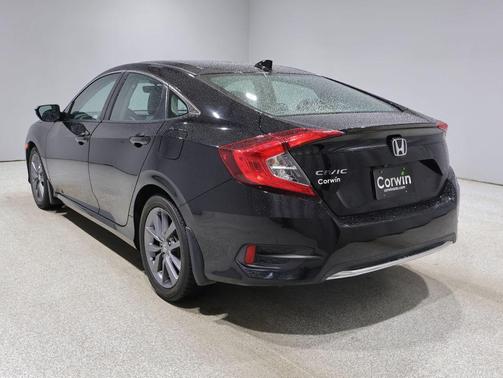 Crystal Black Pearl 2021 Honda Civic EX-L