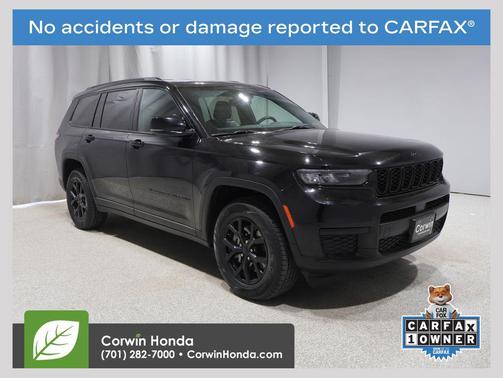 Diamond Black Crystal Pearlcoat 2024 Jeep Grand Cherokee L Altitude