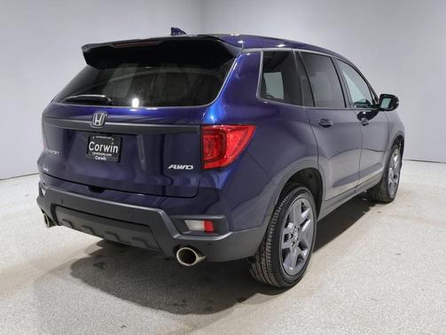 Obsidian Blue Pearl 2023 Honda Passport AWD EX-L