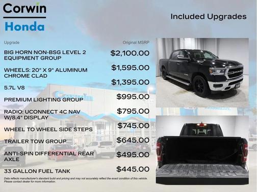 2019 RAM 1500 Big Horn