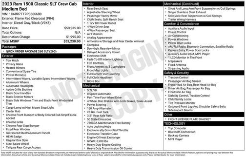 2023 RAM 1500 Classic SLT