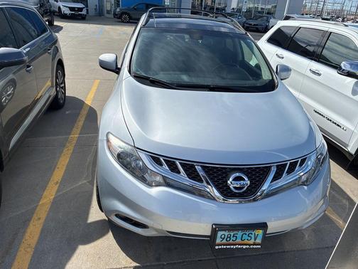 Brilliant Silver Metallic 2012 Nissan Murano SL
