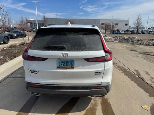 Platinum White Pearl 2026 Honda CR-V Hybrid Sport Touring AWD