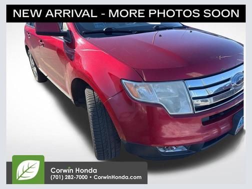 Red 2010 Ford Edge Limited